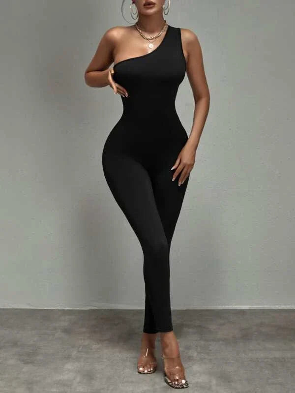 Beautiful one-shoulder jumpsuit BJ0049