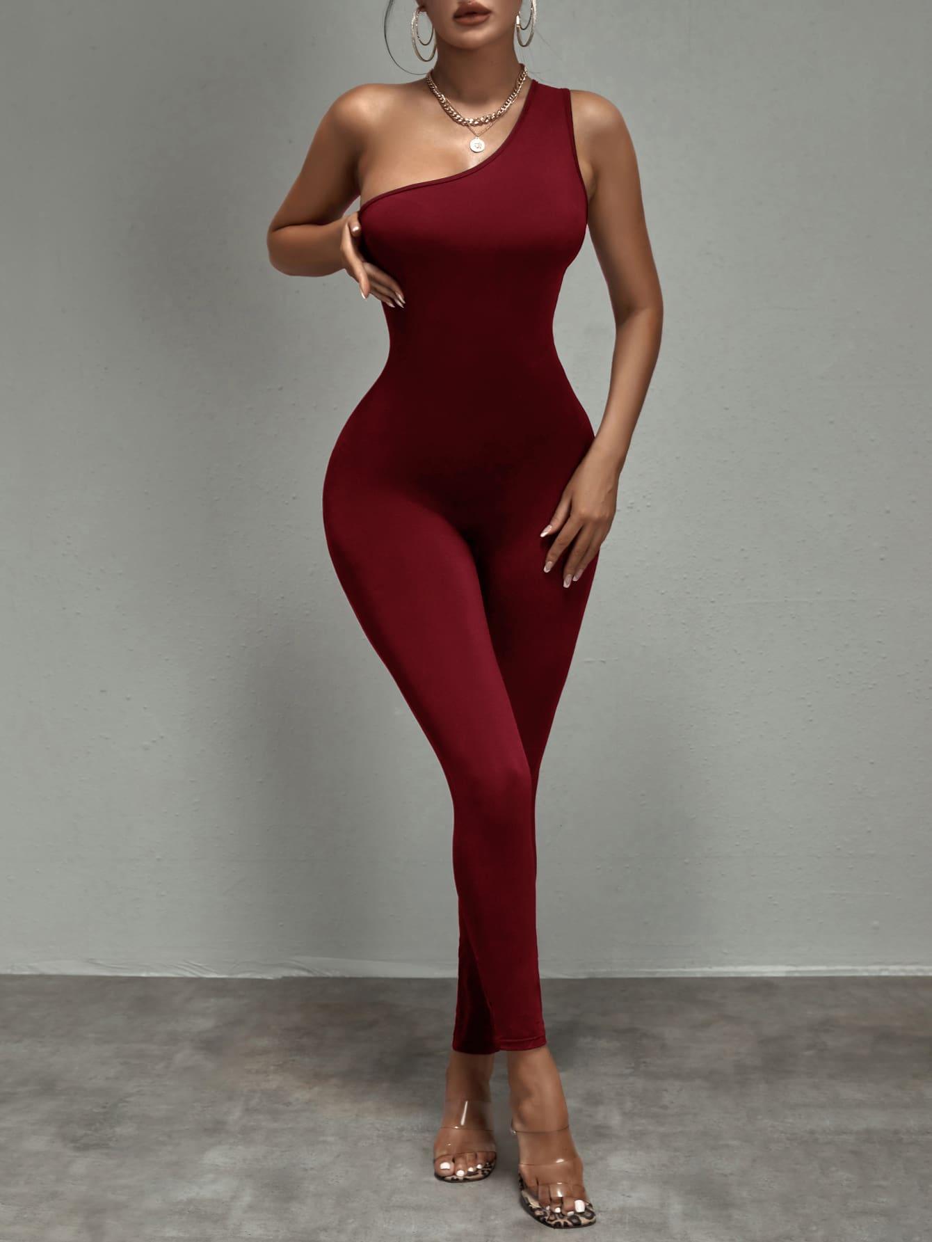Beautiful one-shoulder jumpsuit BJ0049